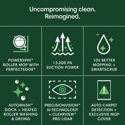 iRobot Roomba® Max 705 Combo Robot Vacuum & Mop + AutoWash™ Dock