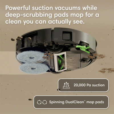 Roomba® Plus 415 Combo Robot Vacuum & Mop + AutoWash™ dock