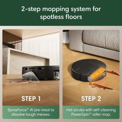 Roomba® Plus 675 Combo Robot Vacuum & Mop + AutoWash™ dock